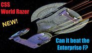 4K CSS World Razer VS Enterprise F - Picard Season 2 - Star Trek Ship Battles