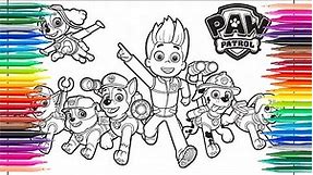 Coloring PAW Patrol | Coloring Book | Coloring For Kids