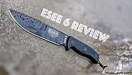 ESEE 6 Field Test and Review (Alaskan Rated Wilderness Blade?)