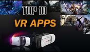 Top 10 BEST VR Android APPS 2016