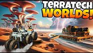 Building a Survival Base on a Strange Planet in TerraTech Worlds?!