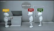 Happy New Year 2024 Funny meme ~ Edits MukeshG