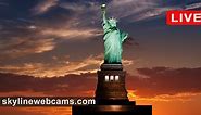 【LIVE】 Webcam Statue of Liberty - New York | SkylineWebcams