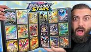NOT STOPPING Until I Pull EVERY Brilliant Stars Pokemon Card