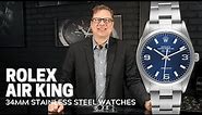 Rolex Air King 34mm Stainless Steel Watches 14010 vs 14000 | SwissWatchExpo