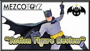 Mezco Toyz One:12 Collective Golden Age Batman Caped Crusader edition action figure review.