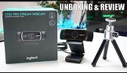 Logitech C922 Pro Stream Webcam - Unboxing & Review