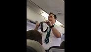 Humorous WestJet Flight Attendant (Absolutely Funny)