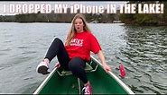 I Dropped My iPhone in the Lake! | 3 Days Underwater | How I Got it Back
