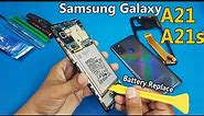 Samsung Galaxy A21 & A21s Battery Replacement | How to Open Samsung A21 and A21s