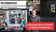 New Samsung Bespoke 4 door French Smart Refrigerator With FamilyHub 6.0 Review