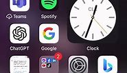 Get the GIANT CLOCK on your homescreen! #iphonetricks #widget #techgirljen #techtips