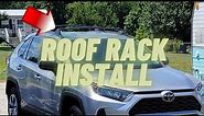How To Install A Roof Rack On A 2020 Rav4!!
