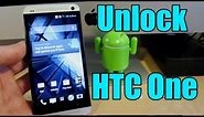 How To Unlock HTC One - Very Simple and Fast