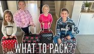 Kids Pack Their Own Suitcases 🧳 | Spontaneous 48 Hour Trip to Disney!