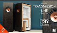 Transmission Line Speakers - DIY Nereid T/L Speaker Build. 4" Markaudio Pluvia 7.2HD Full Range