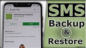 How To Backup Text Messages on Android