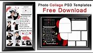 birthday photo frame download | collage psd free download |