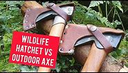 035 Gransfors Bruks Wildlife Hatchet vs Outdoor Axe