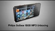 Philips GoGear 16GB Android MP3 Player Unboxing