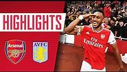 A DRAMATIC VICTORY! | Arsenal 3-2 Aston Villa | Goals & highlights