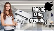 How To Crop & Print 4x6 Inches Labels From A4 Page on MacOS