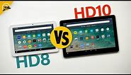 Amazon Fire HD 8 vs. Fire HD 10 in 2022 - Which is Better?