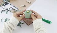 Wonhibo Avocado Airpods Case Cute for Women, Sage Green Kawaii Fruit Cover for Apple Airpod 1 2 with Keychain