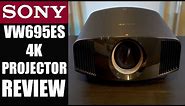 SONY VW695ES 4K PROJECTOR Review (VW570ES) Home Theater Upgrade