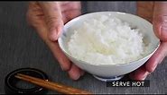 How to Make Japanese Steamed Rice - Gohan