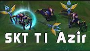 SKT T1 Azir Aperçu Skin League of Legends