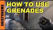 How to use grenades: Rainbow Six Siege