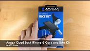Annex Quad Lock iPhone 6 Case and Bike Kit