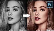 How To Colorize a Black & White Photo in Photoshop | Photoshop Tutorial