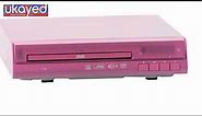 Multi Function Pink DVD Player