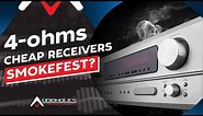 4 ohm Speakers on Cheap Receivers: Recipe for Disaster?