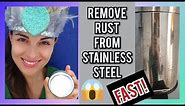The Best Way To Remove Rust From Stainless Steel | Baking Soda Hacks