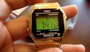 Timex Gold Core Digital Indiglo Watch T78677 Review