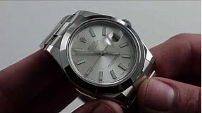 Rolex Oyster Perpetual Datejust II 116300 Luxury Watch Review