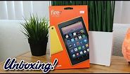 Unboxing: Amazon Fire 7 Tablet with Alexa (New for 2017)