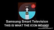 Samsung Smart TV ERROR ICONS - What it Means & How to Fix it! - Samsung TV Icons - Firmware Update