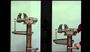 Votaw Tool Co. #2155 Adjustable Vise Stand