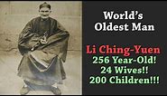 World’s Oldest Man - 256 year-old Herbalist, Li Ching-Yuen