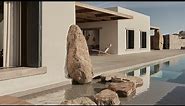 Villa Mandra: a stone holiday house in Mykonos, #Greece designed by K-Studio