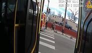 Police Respond to it's First Rapid Transit Bus Crash in Albuquerque, New Mexico