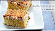 Butterfinger Cake // Real Housemoms