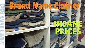 Buying Brand Name Clothes At Cheap Prices In Bangladesh | Made In Bangladesh Factory Garment Clothes