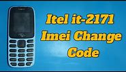 Itel It2171 Imei Change Code || itell it 2171|| Imei Repair Code 2023