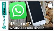 iPhone 7 WhatsApp Fotos verschicken