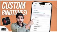 Set Custom Ringtones on ANY iPhone!!! (2024)